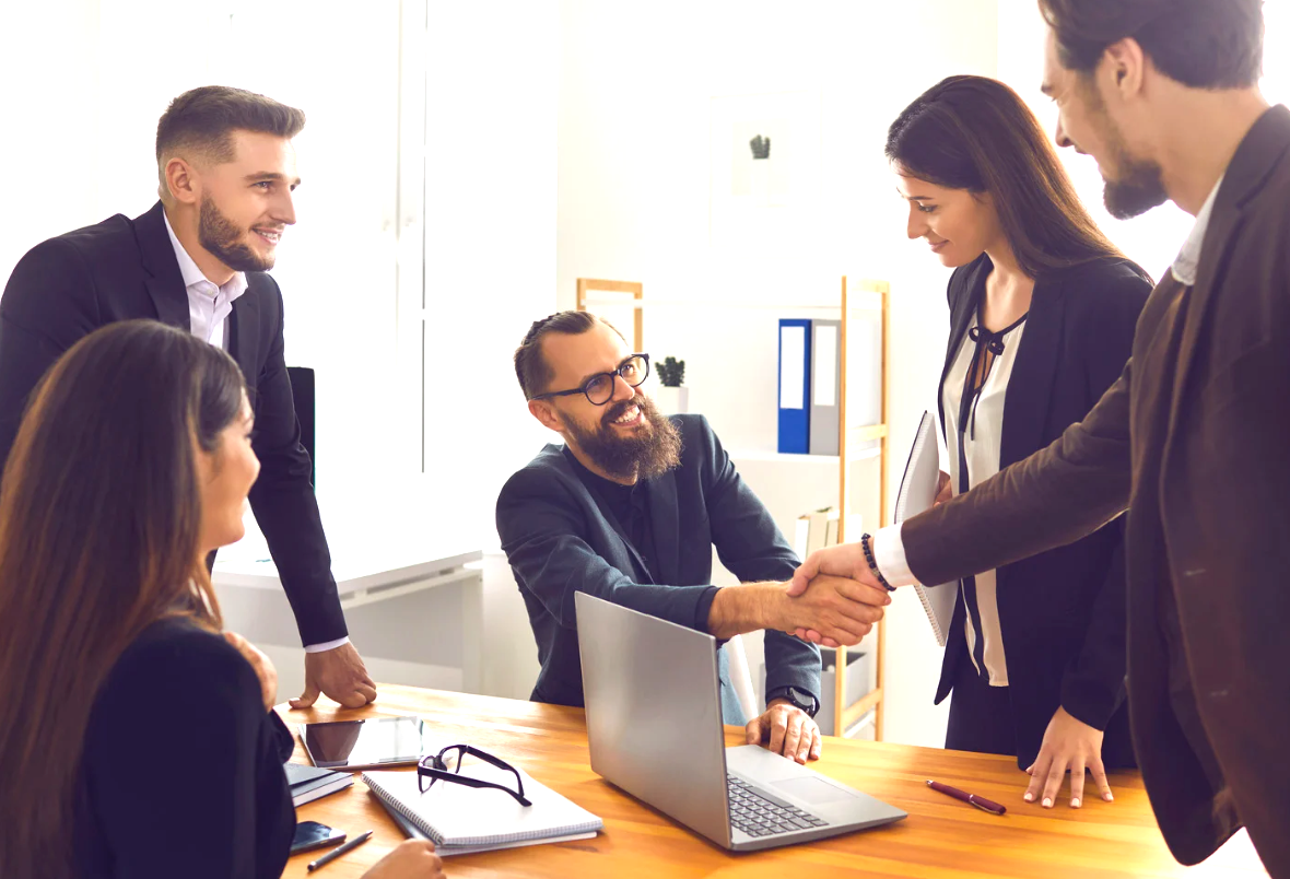 Ejecutivo de empresa cliente