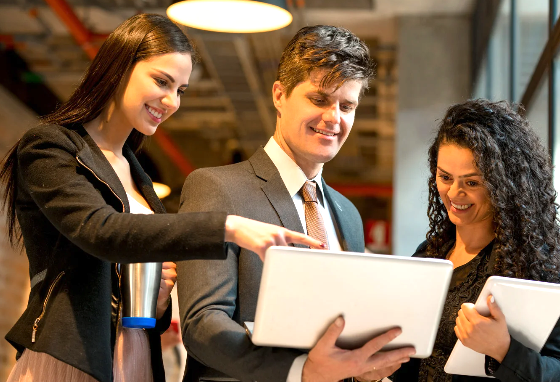 Ejecutiva de empresa cliente